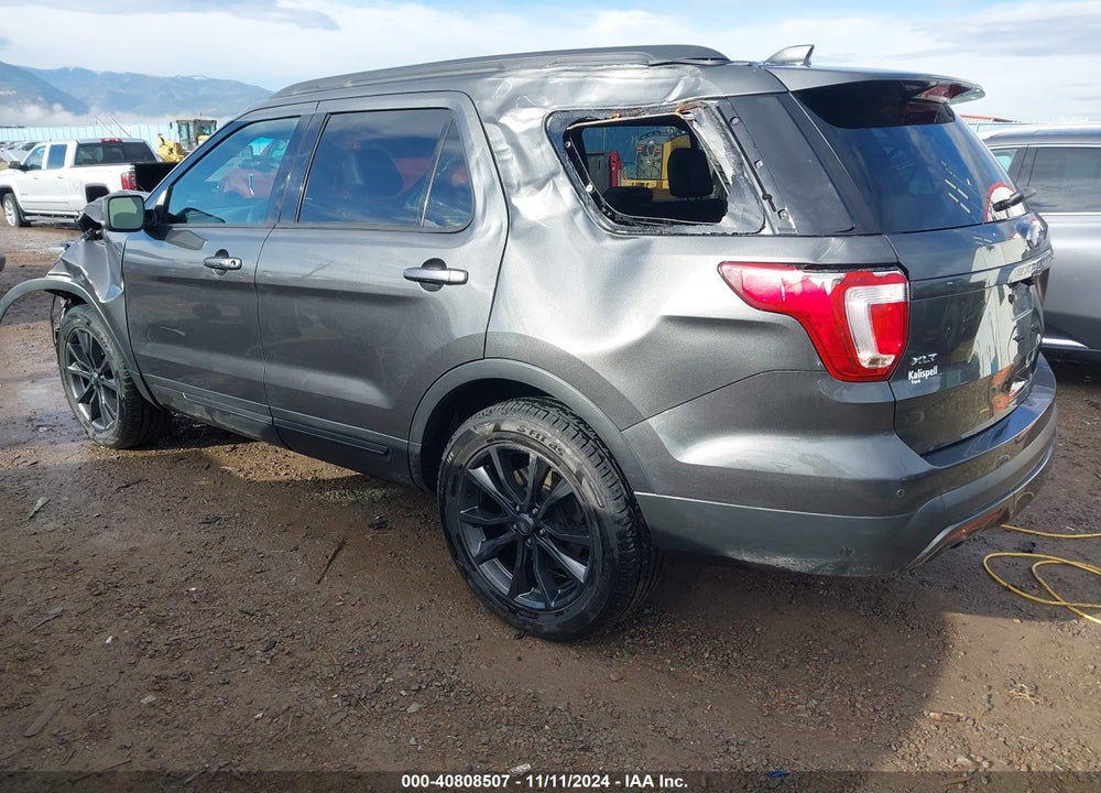 2017 FORD EXPLORER XLT VIN: 1FM5K8D84HGC22442