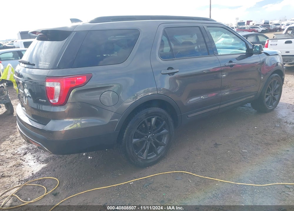 2017 FORD EXPLORER XLT VIN: 1FM5K8D84HGC22442