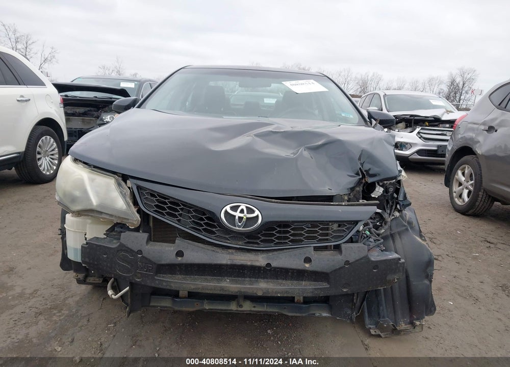 2012 TOYOTA CAMRY SE VIN: 4T1BF1FK9CU094250