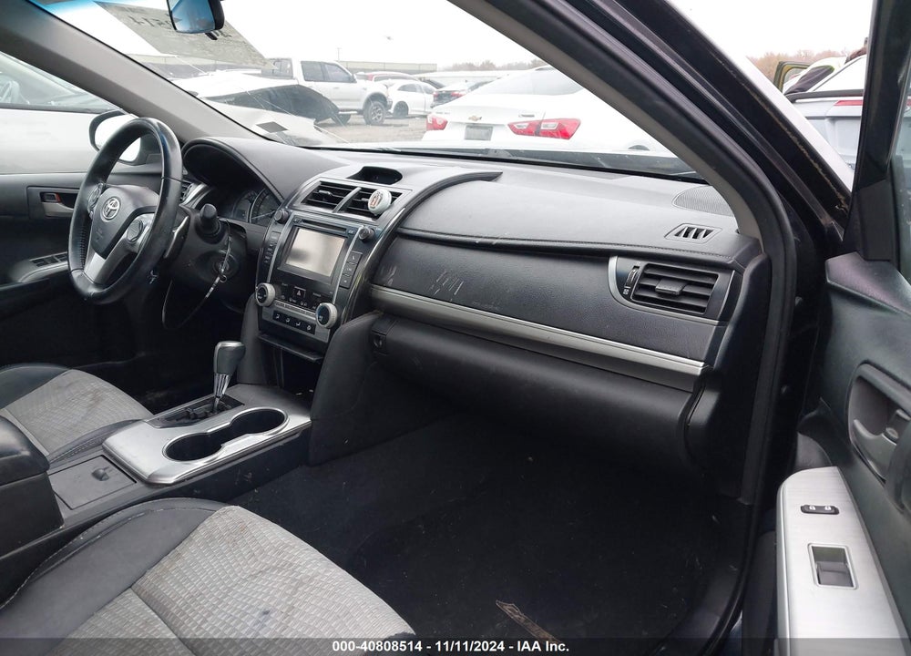 2012 TOYOTA CAMRY SE VIN: 4T1BF1FK9CU094250