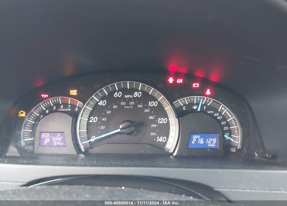 2012 TOYOTA CAMRY SE VIN: 4T1BF1FK9CU094250