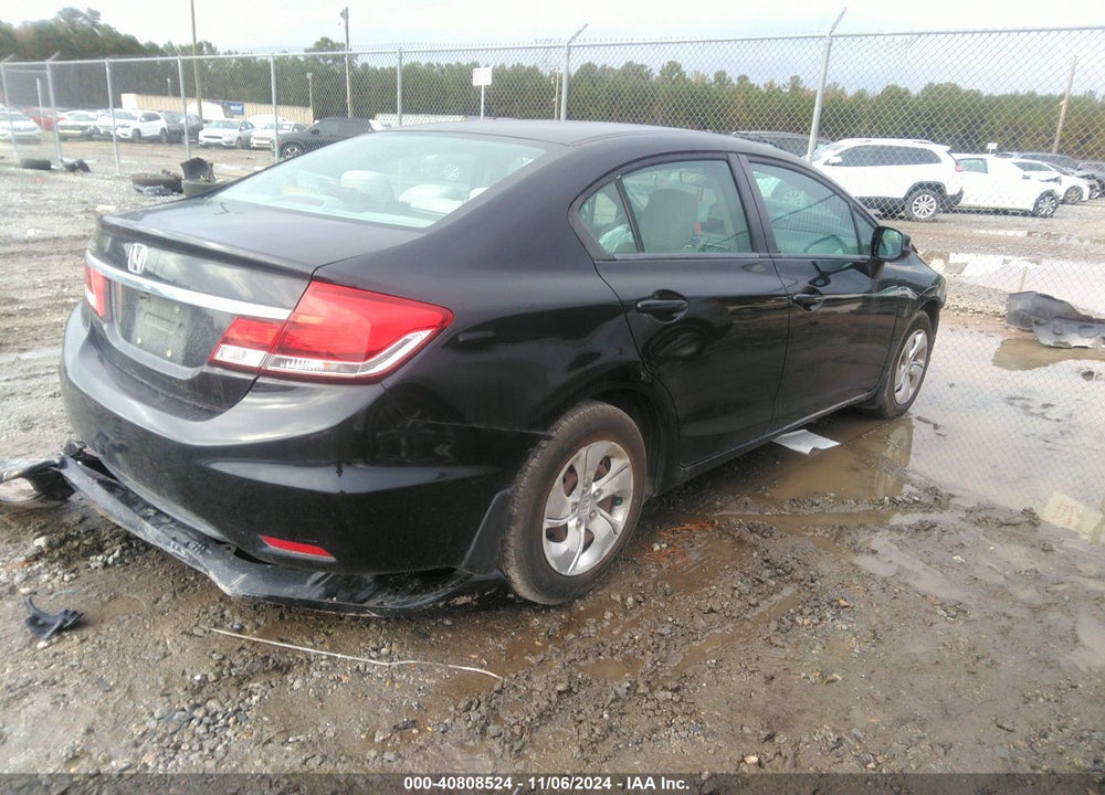 2013 HONDA CIVIC LX VIN: 19XFB2F58DE015782