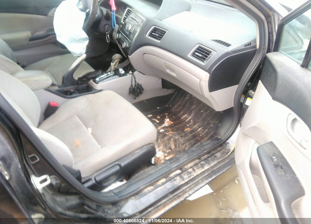 2013 HONDA CIVIC LX VIN: 19XFB2F58DE015782