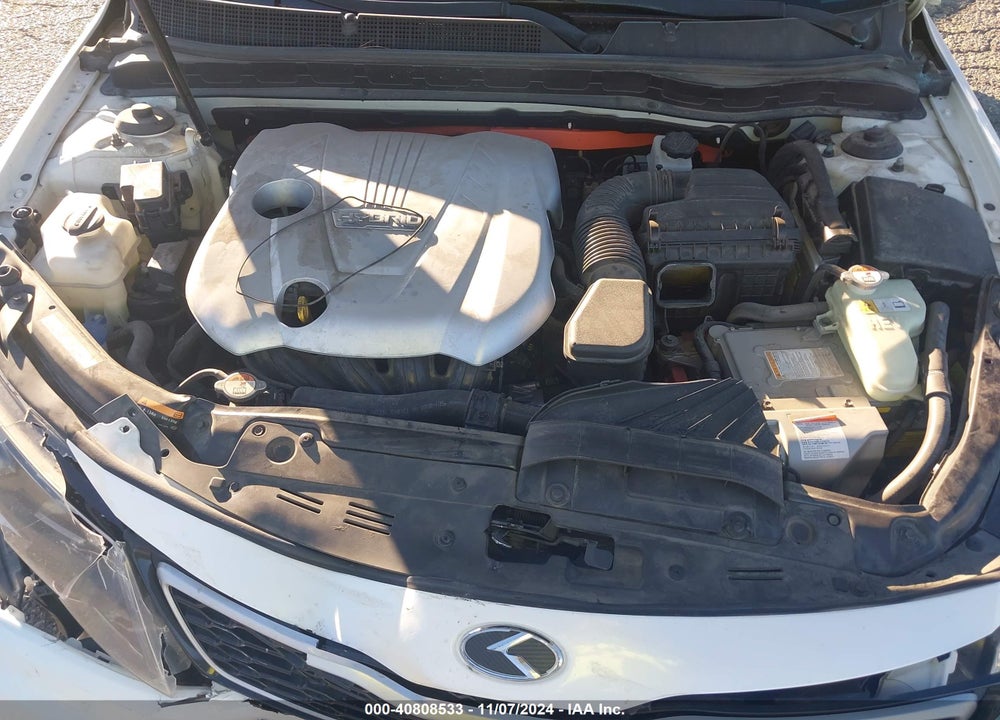 2013 KIA OPTIMA HYBRID EX VIN: KNAGM4AD1D5058958