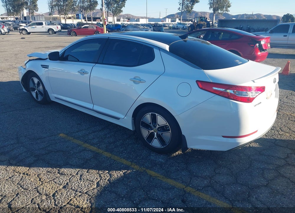 2013 KIA OPTIMA HYBRID EX VIN: KNAGM4AD1D5058958