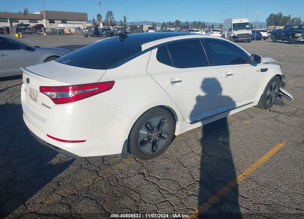 2013 KIA OPTIMA HYBRID EX VIN: KNAGM4AD1D5058958