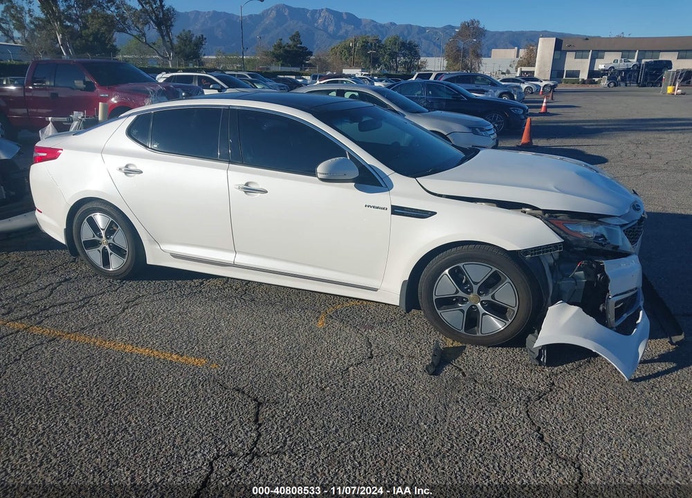 2013 KIA OPTIMA HYBRID EX VIN: KNAGM4AD1D5058958