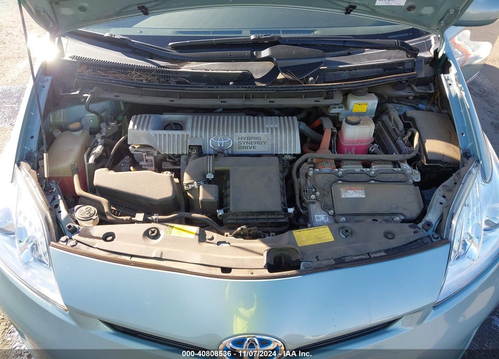 2013 TOYOTA PRIUS TWO VIN: JTDKN3DU5D5599981