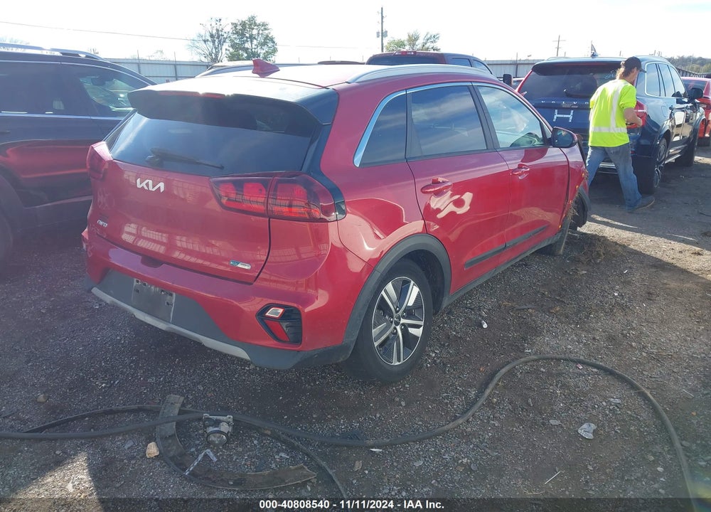 2022 KIA NIRO VIN: KNDCB3LC4N5549788