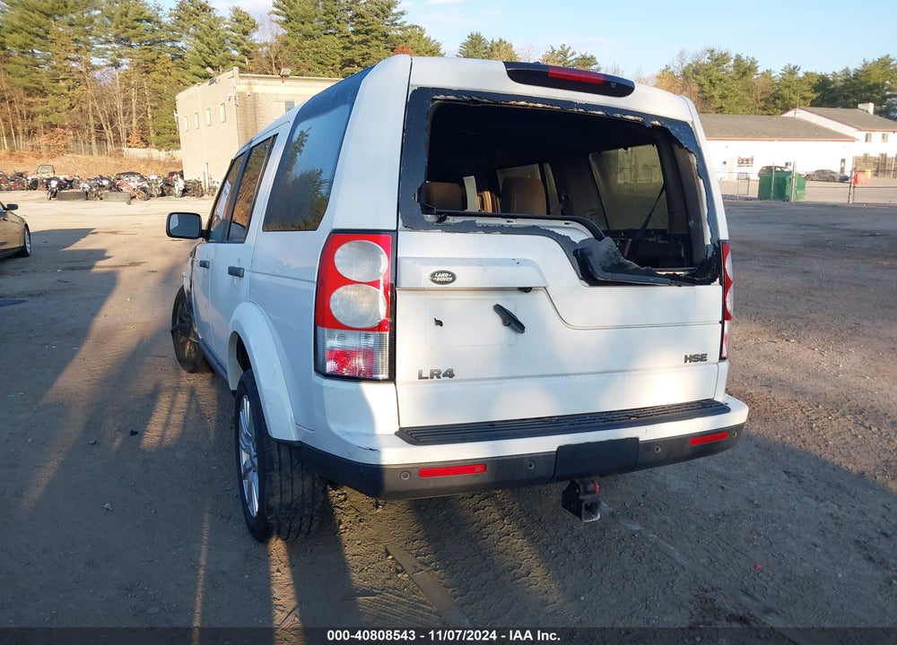 2011 LAND ROVER LR4 VIN: SALAG2D42BA571715