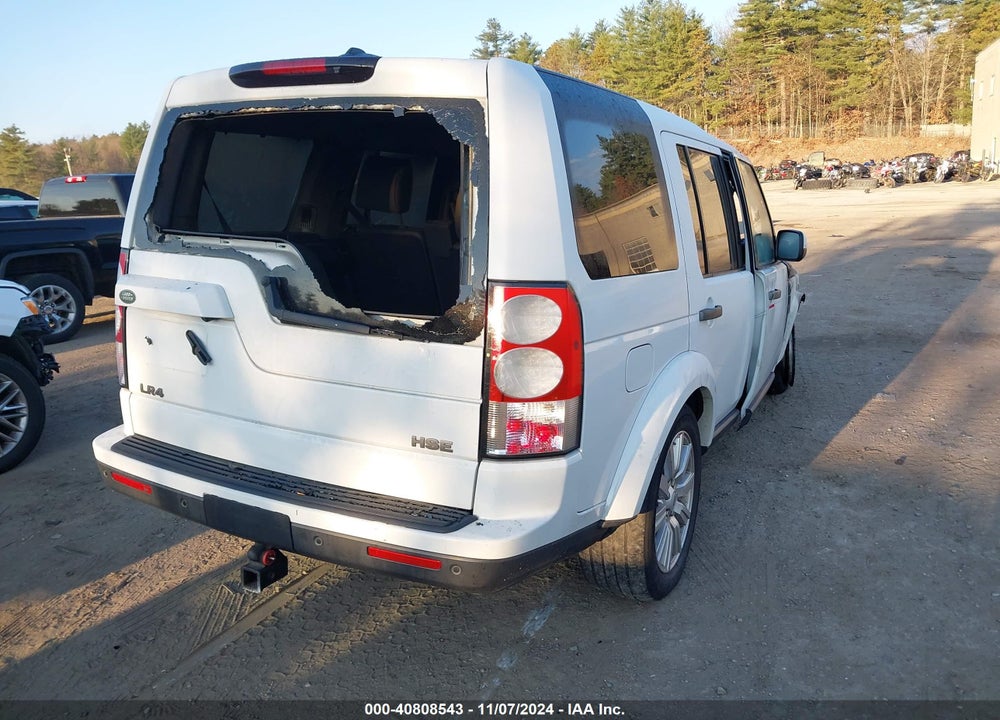 2011 LAND ROVER LR4 VIN: SALAG2D42BA571715