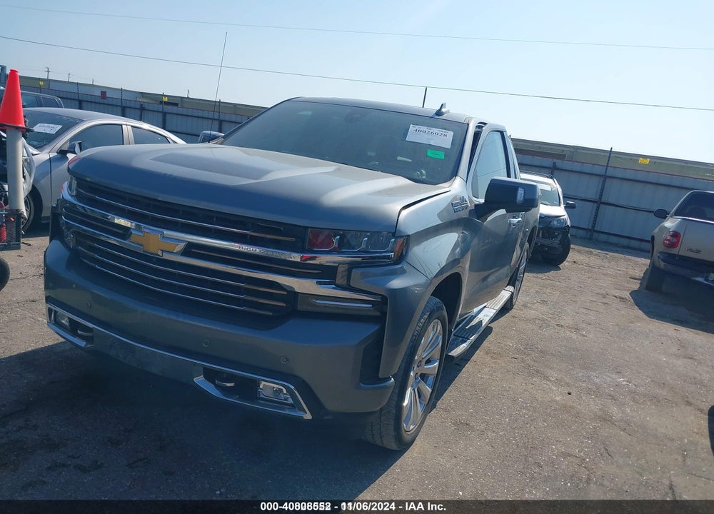2020 CHEVROLET SILVERADO 1500 2WD SHORT BED HIGH COUNTRY VIN: 3GCPWFED3LG230191