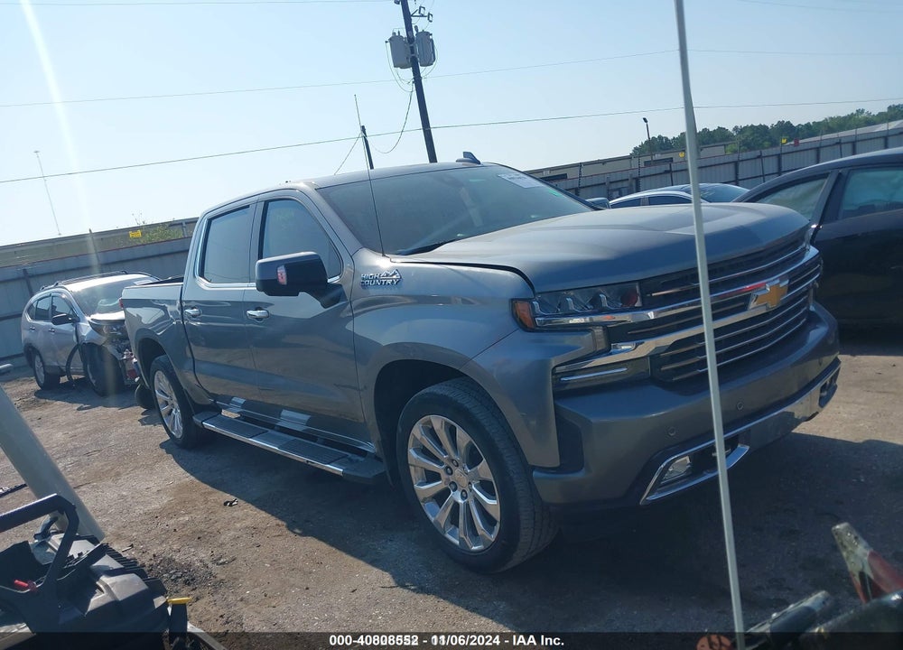 2020 CHEVROLET SILVERADO 1500 2WD SHORT BED HIGH COUNTRY VIN: 3GCPWFED3LG230191