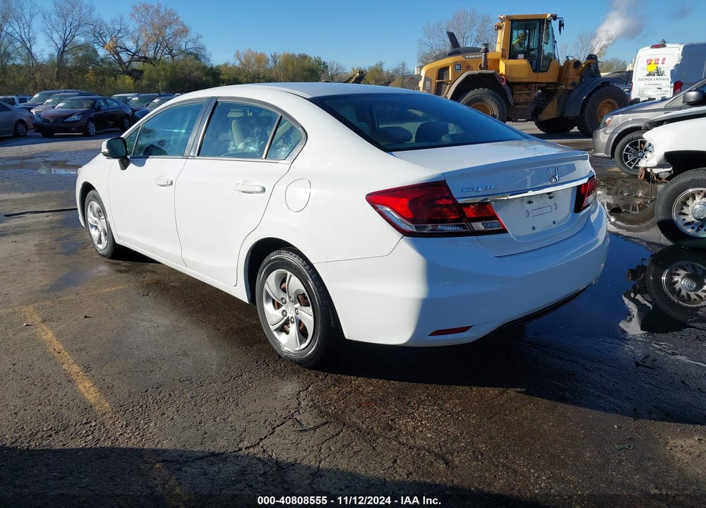 2013 HONDA CIVIC LX VIN: 19XFB2F50DE058206