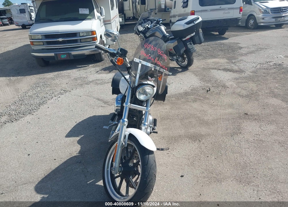 2015 HARLEY-DAVIDSON XL883 SUPERLOW VIN: 1HD4CR215FC419860