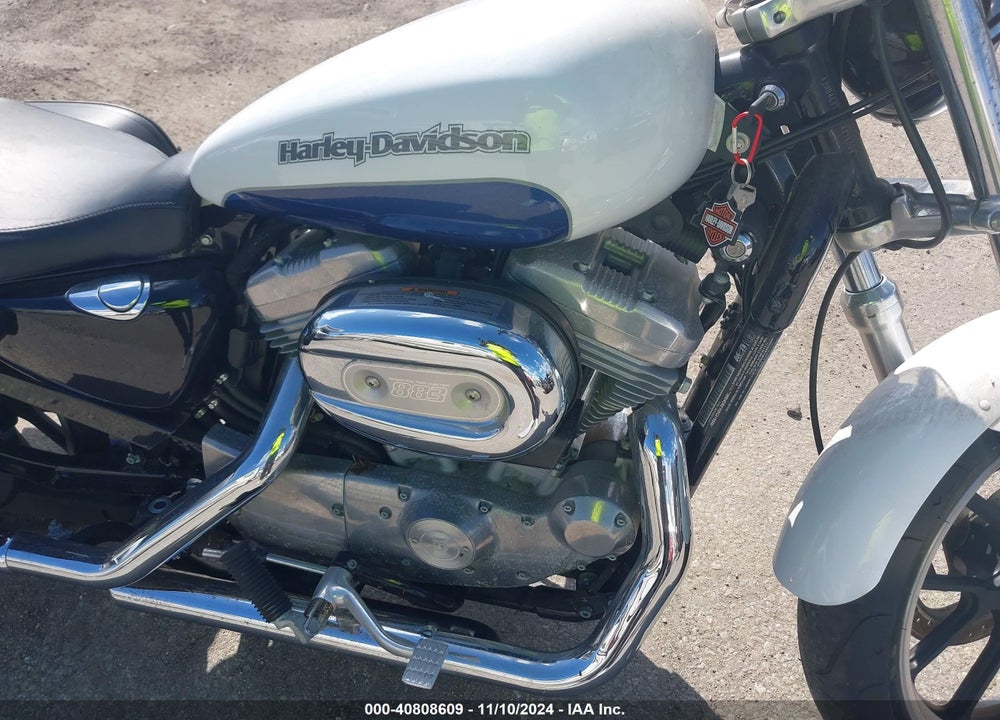 2015 HARLEY-DAVIDSON XL883 SUPERLOW VIN: 1HD4CR215FC419860