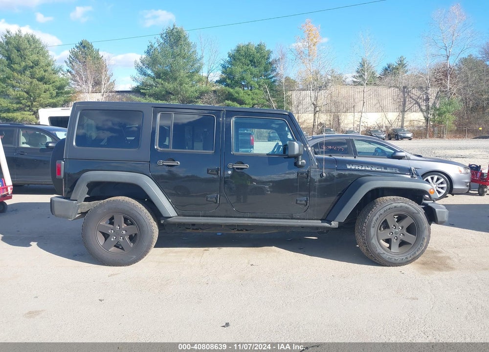 2016 JEEP WRANGLER UNLIMITED BLACK BEAR VIN: 1C4BJWDG7GL105868