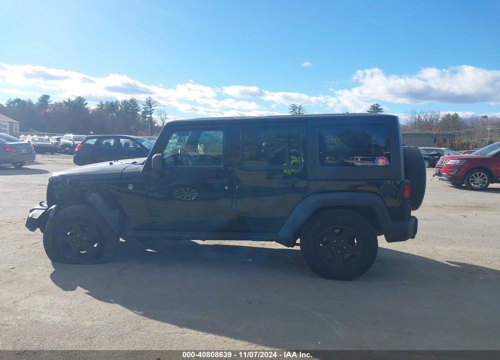 2016 JEEP WRANGLER UNLIMITED BLACK BEAR VIN: 1C4BJWDG7GL105868