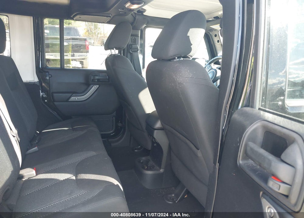 2016 JEEP WRANGLER UNLIMITED BLACK BEAR VIN: 1C4BJWDG7GL105868