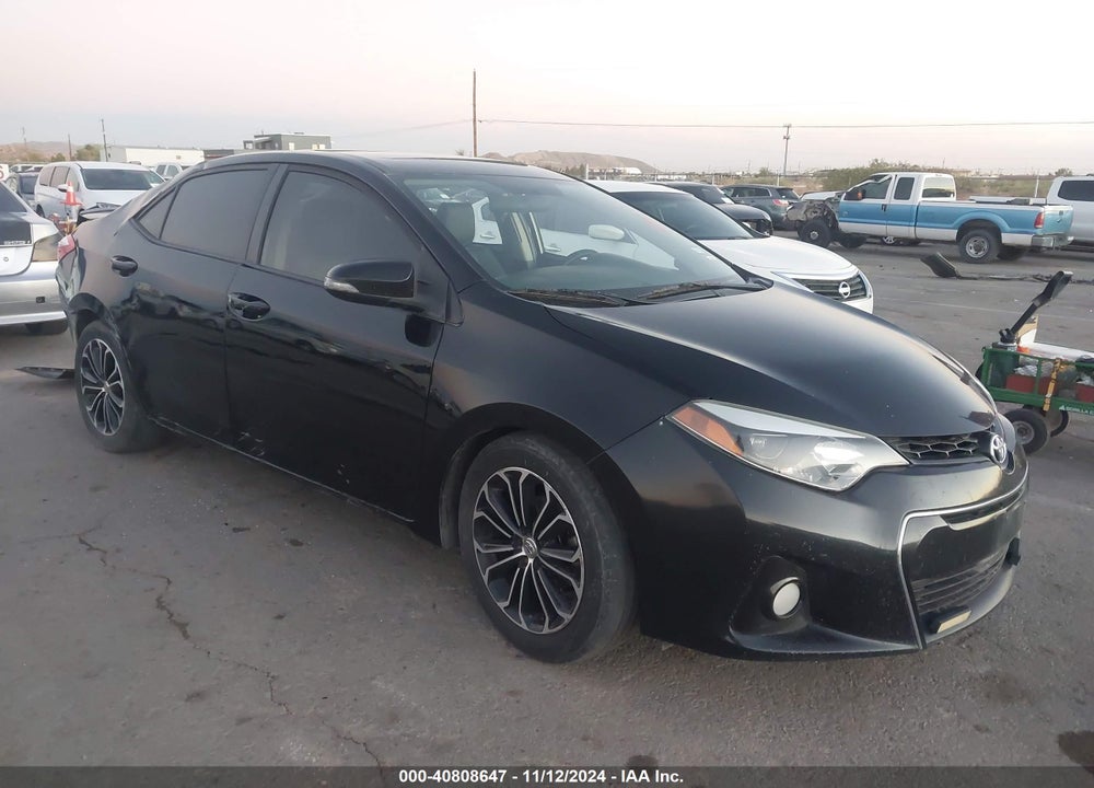 2014 TOYOTA COROLLA L/LE/LE PLS/PRM/S/S PLS VIN: 5YFBURHE9EP003090