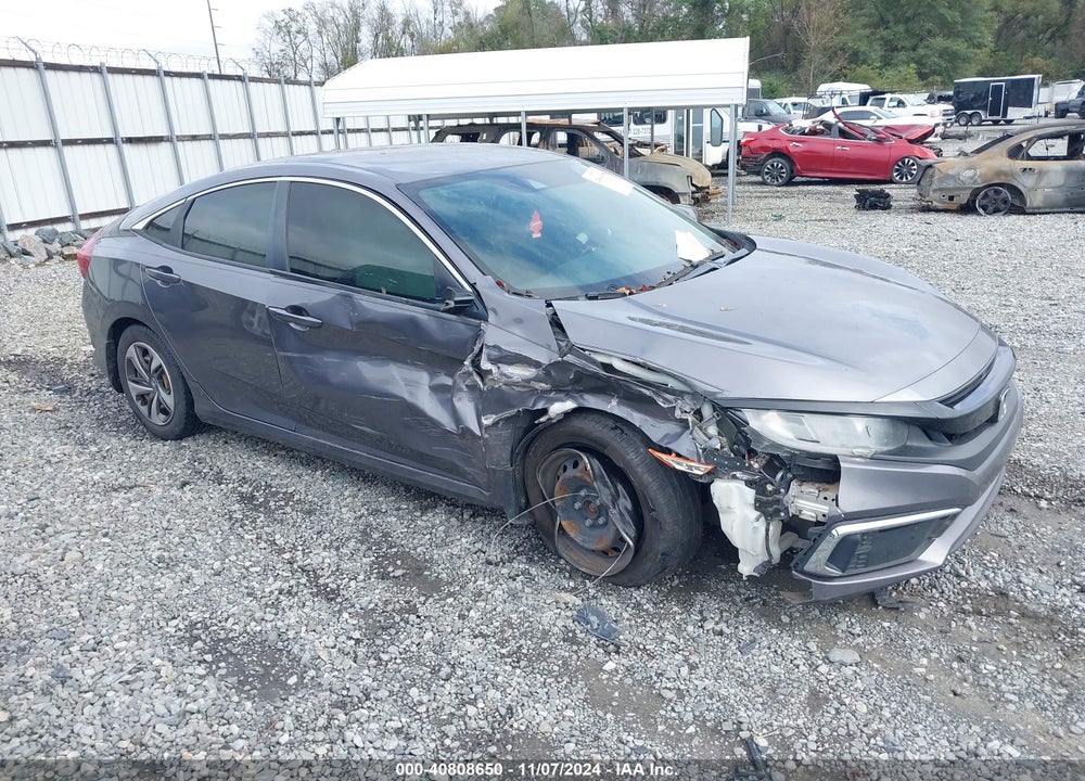 2019 HONDA CIVIC LX VIN: 19XFC2F66KE024564