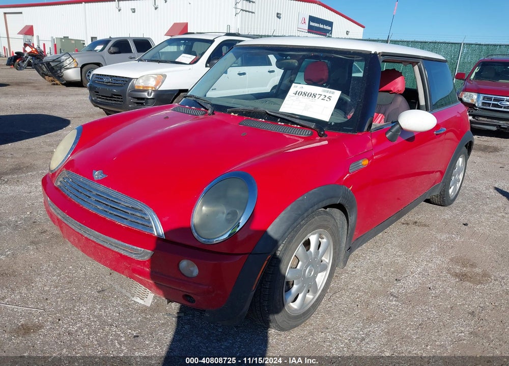 2003 MINI COOPER VIN: WMWRC33493TC46465