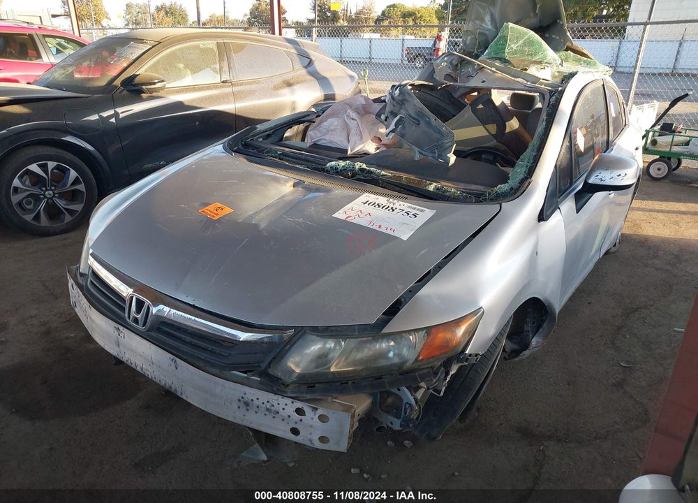 2012 HONDA CIVIC LX VIN: 2HGFB2F53CH565511