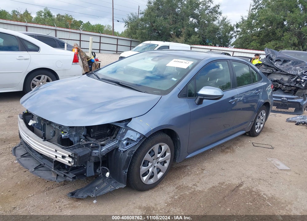 2022 TOYOTA COROLLA LE VIN: JTDEPMAE9NJ223495