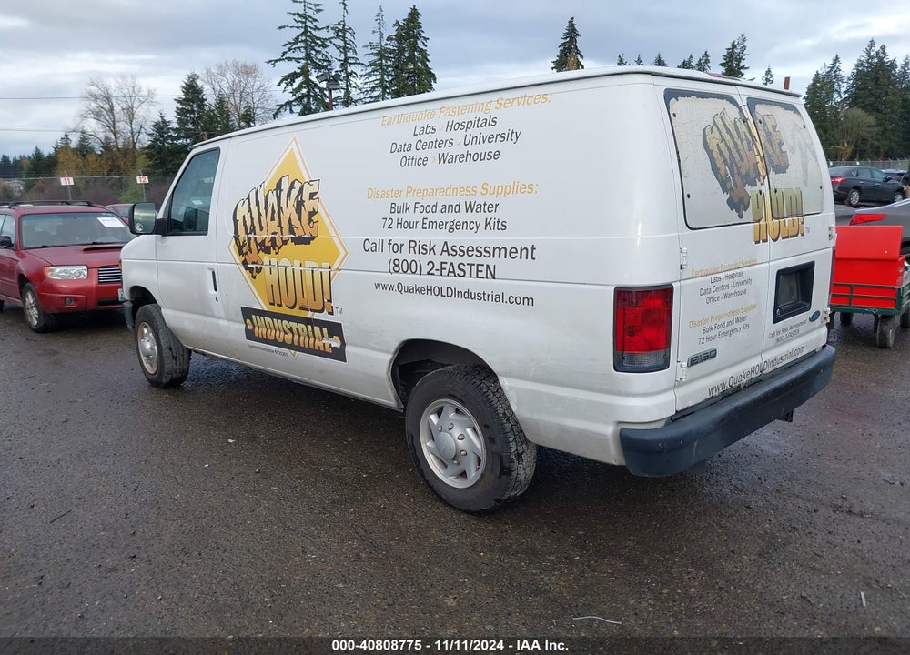 2008 FORD E-150 COMMERCIAL/RECREATIONAL VIN: 1FTNE14W98DA07917