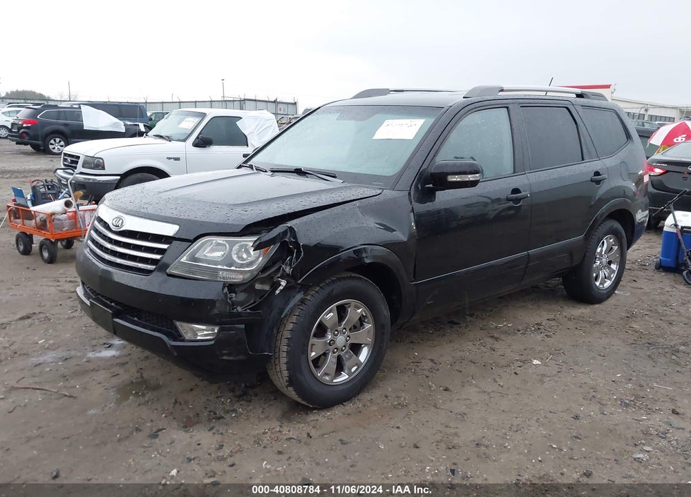 2009 KIA BORREGO EX V6 VIN: KNDJJ741695026132