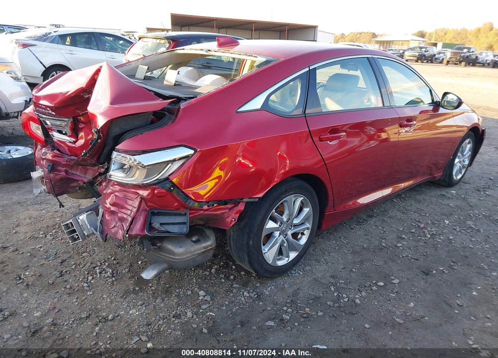 2019 HONDA ACCORD VIN: 1HGCV1F18KA143670