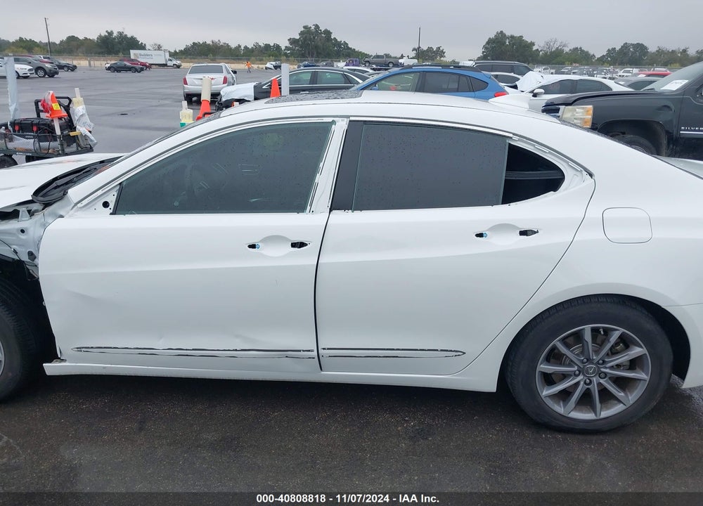 2018 ACURA TLX TECH PKG VIN: 19UUB1F55JA009925