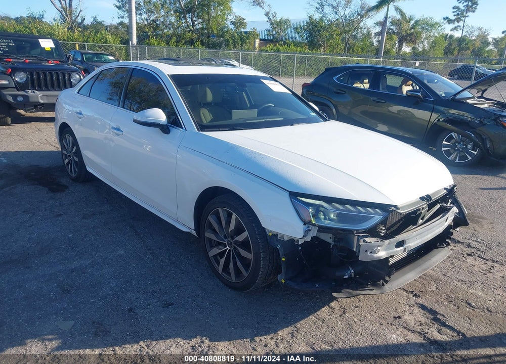 2024 AUDI A4 PREMIUM 40 TFSI QUATTRO S TRONIC VIN: WAUABAF41RN004358