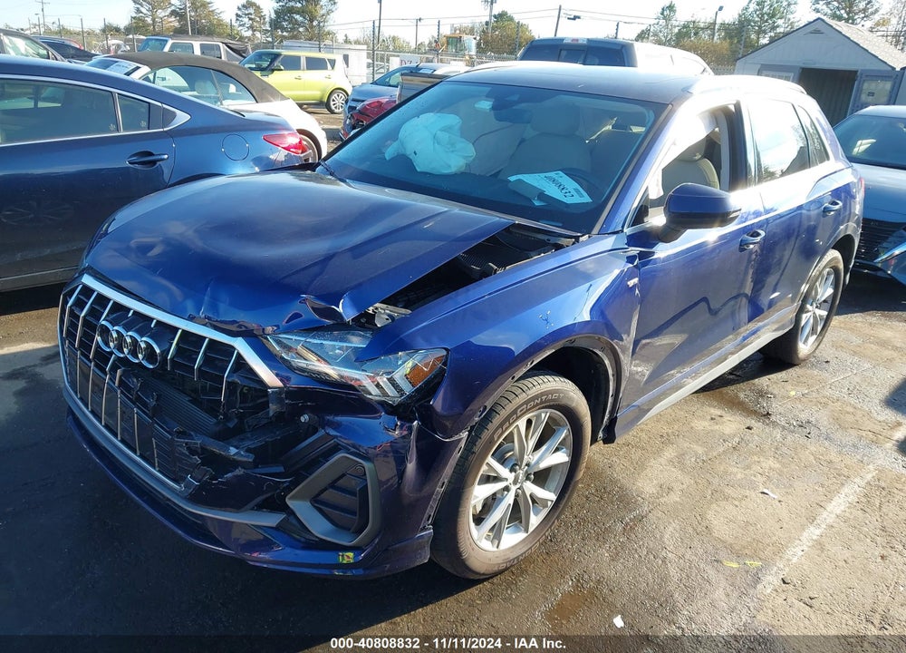 2021 AUDI Q3 PREMIUM PLUS 45 TFSI S LINE QUATTRO TIPTRONIC VIN: WA1EECF32M1003826