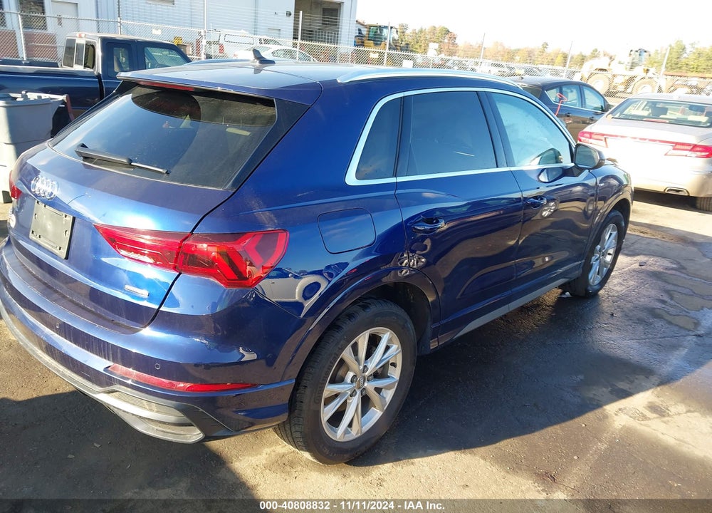 2021 AUDI Q3 PREMIUM PLUS 45 TFSI S LINE QUATTRO TIPTRONIC VIN: WA1EECF32M1003826