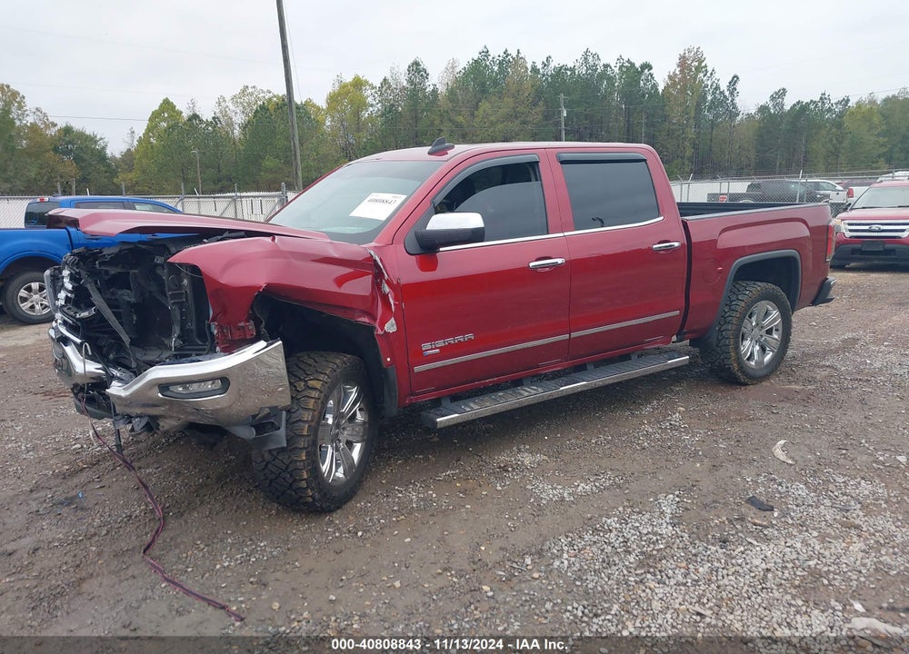2018 GMC SIERRA 1500 SLT VIN: 3GTU1NER4JG202775