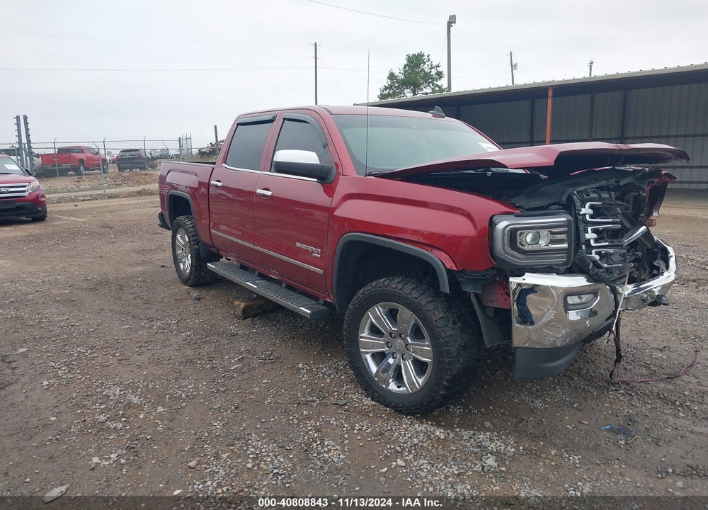 2018 GMC SIERRA 1500 SLT VIN: 3GTU1NER4JG202775
