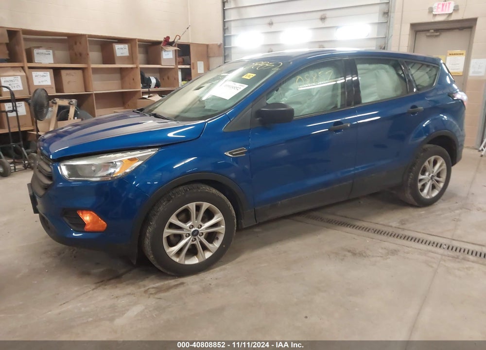 2017 FORD ESCAPE S VIN: 1FMCU0F79HUD87234
