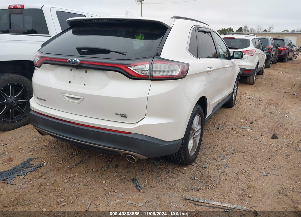2015 FORD EDGE SEL VIN: 2FMTK4J83FBB61724