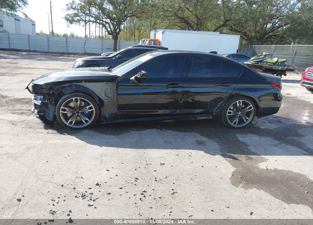 2023 BMW M550 I XDRIVE VIN: WBA13BK01PCN38314