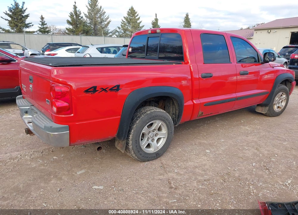 2006 DODGE DAKOTA SLT VIN: 1D7HW48N16S528917