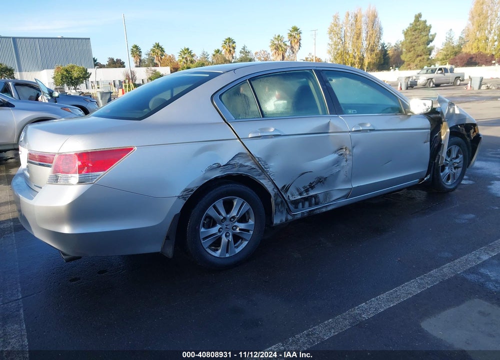 2012 HONDA ACCORD 2.4 SE VIN: 1HGCP2F60CA195288