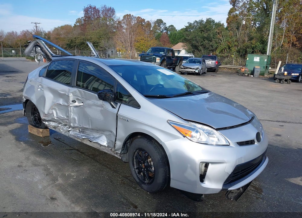 2015 TOYOTA PRIUS FOUR VIN: JTDKN3DU5F1986654