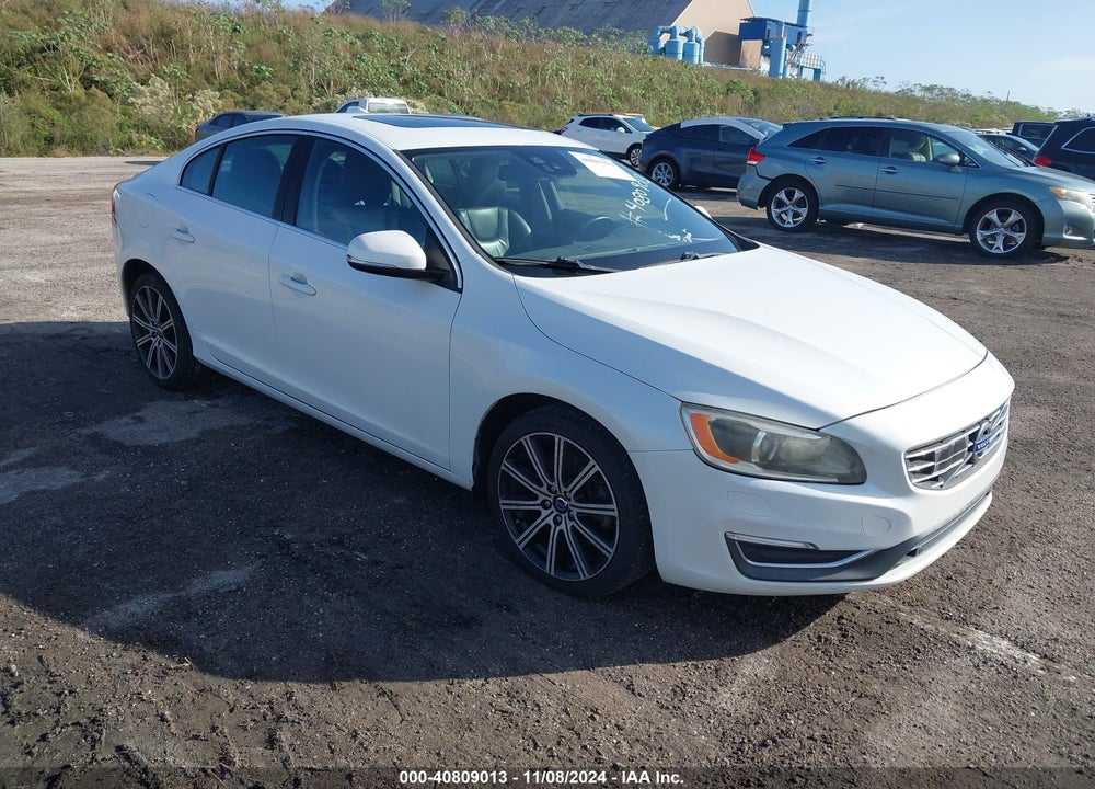 2014 VOLVO S60 T5 PLATINUM VIN: YV1612FH5E1294085