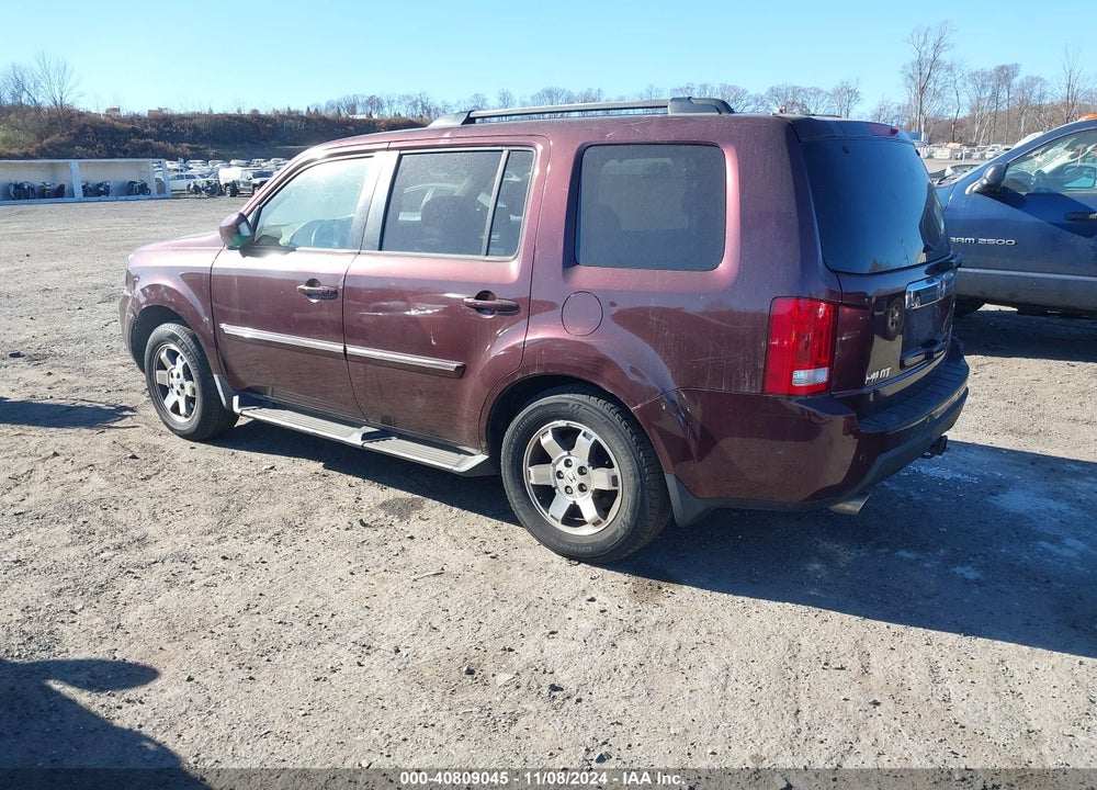 2009 HONDA PILOT TOURING VIN: 5FNYF48949B007835