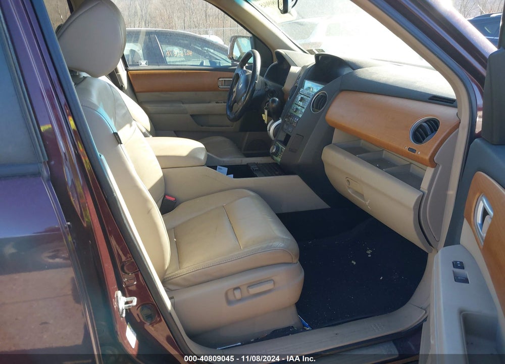 2009 HONDA PILOT TOURING VIN: 5FNYF48949B007835