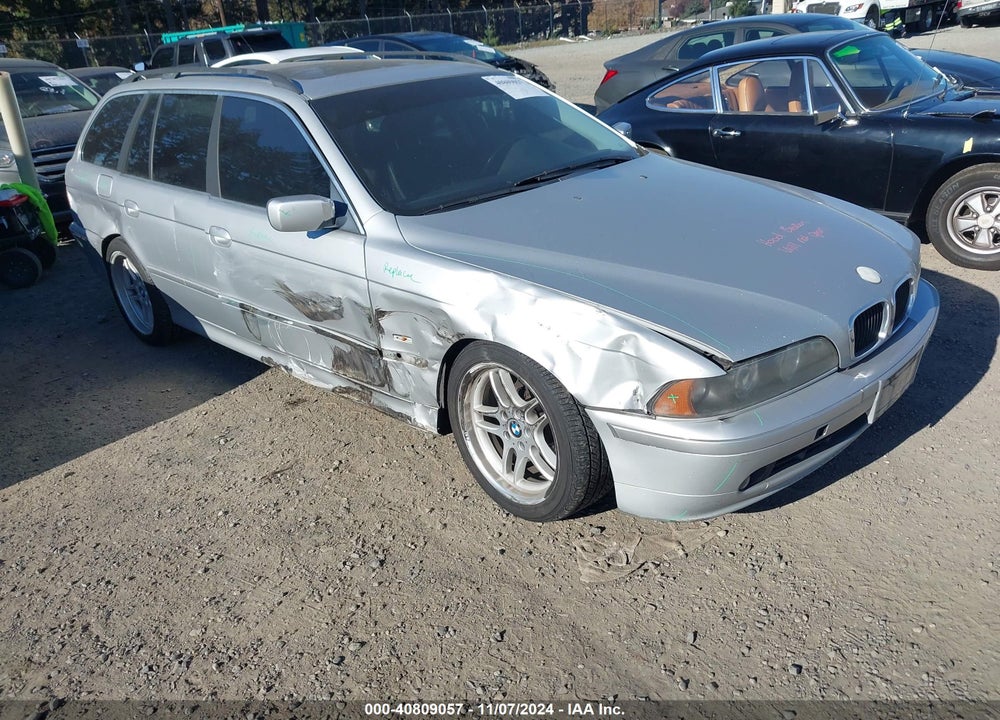2003 BMW 525ITA VIN: WBADS43433GE11728