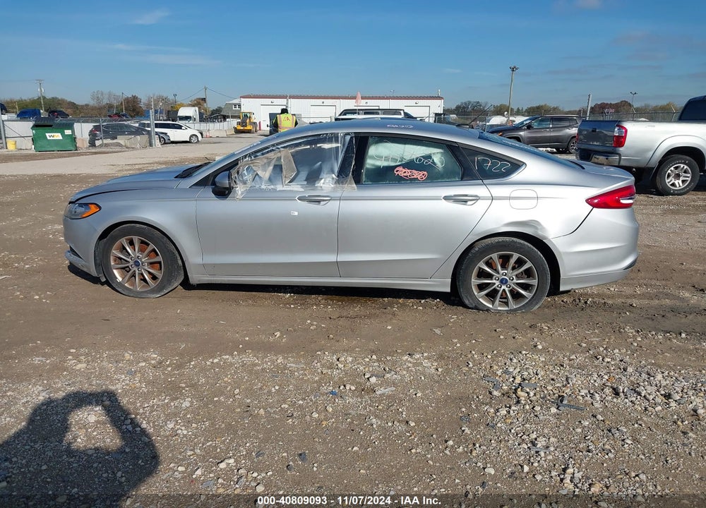 2017 FORD FUSION SE VIN: 3FA6P0H73HR403625