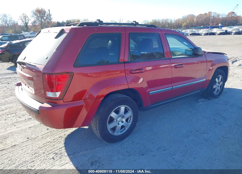 2010 JEEP GRAND CHEROKEE LAREDO VIN: 1J4PR4GK8AC134218
