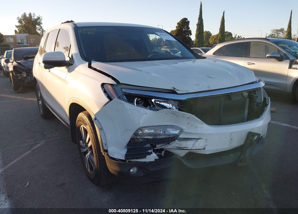 2018 HONDA PILOT EX VIN: 5FNYF5H31JB023691